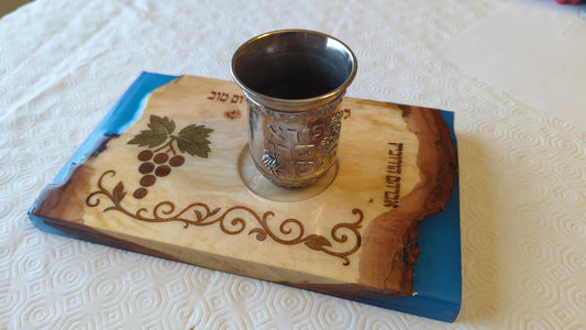 Kiddush Plate